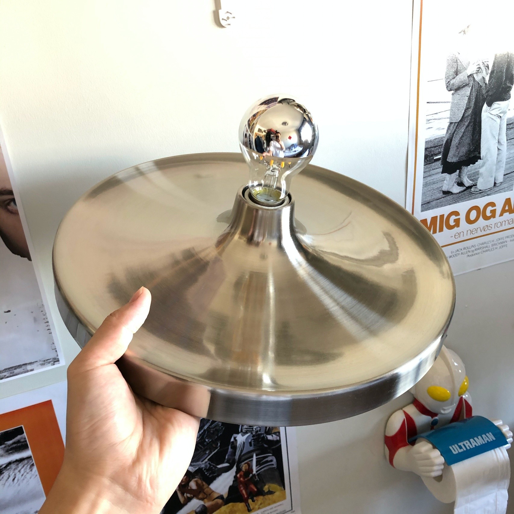 Space Age Disc Plafondlamp HL1023