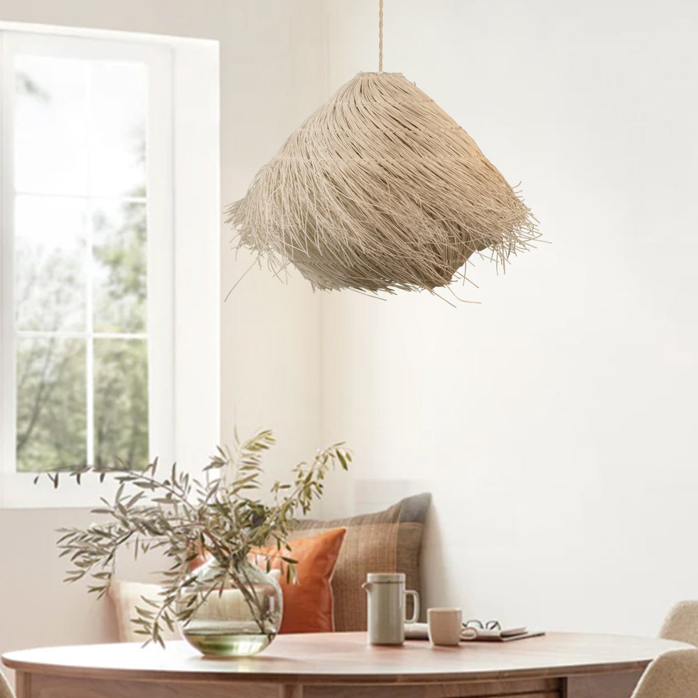 Rustieke Boho Nest Rotan Hanglamp HL162