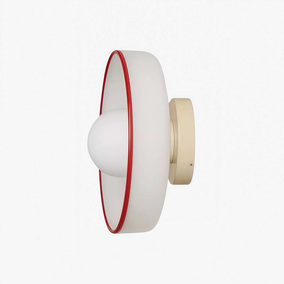 Kalo glazen schijf wandlamp - Moderne wand en plafondlamp voor hal en slaapkamer HL2259
