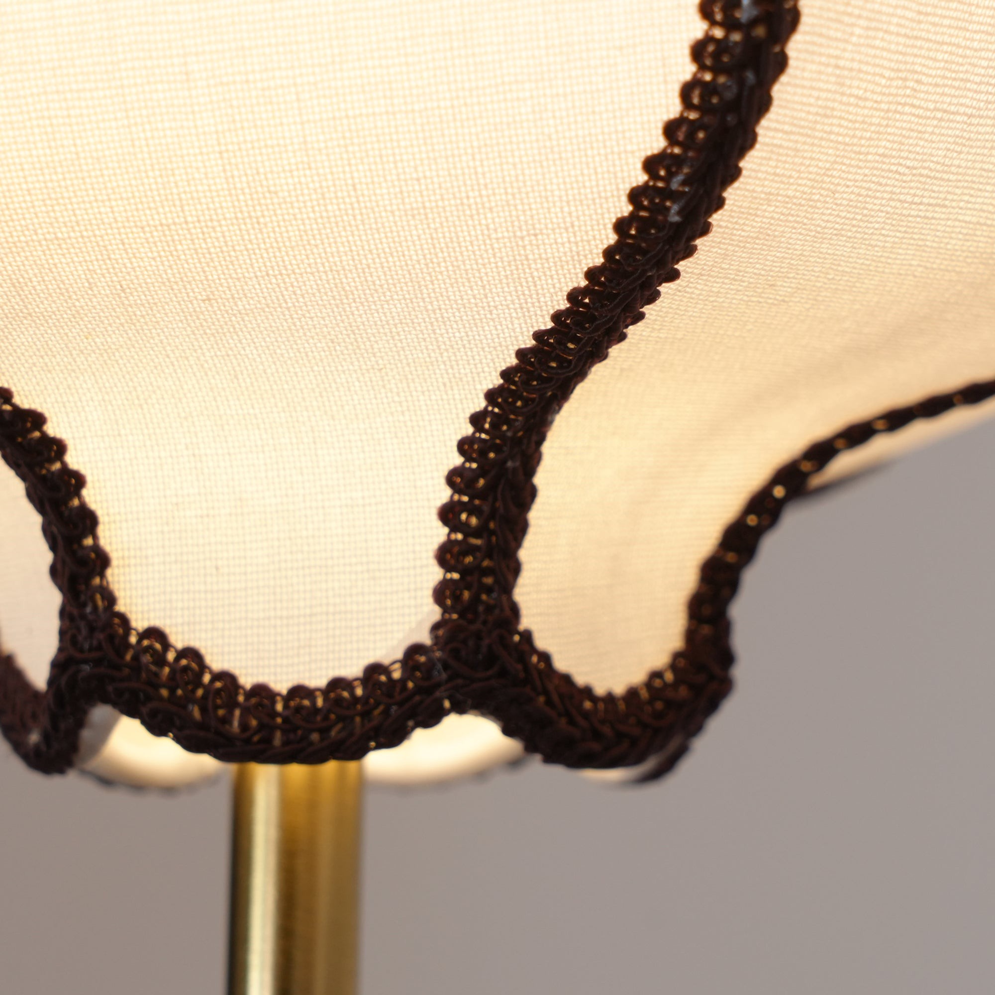 Vintage hanglamp van getextureerd textiel HL570