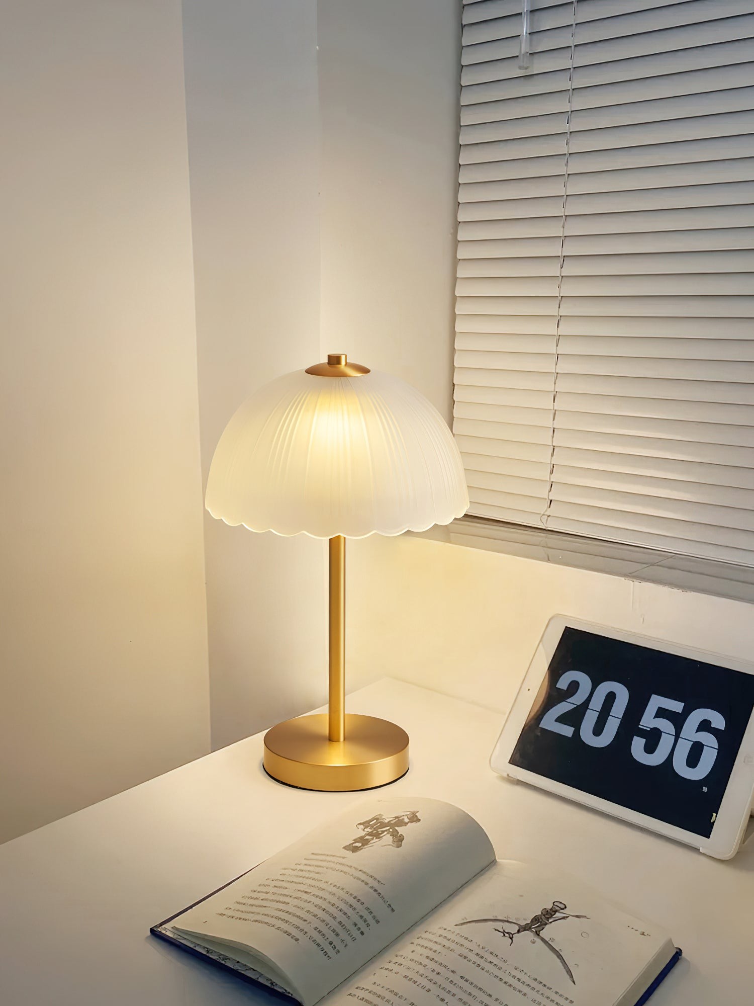 Kleine paraplu tafellamp HL2994
