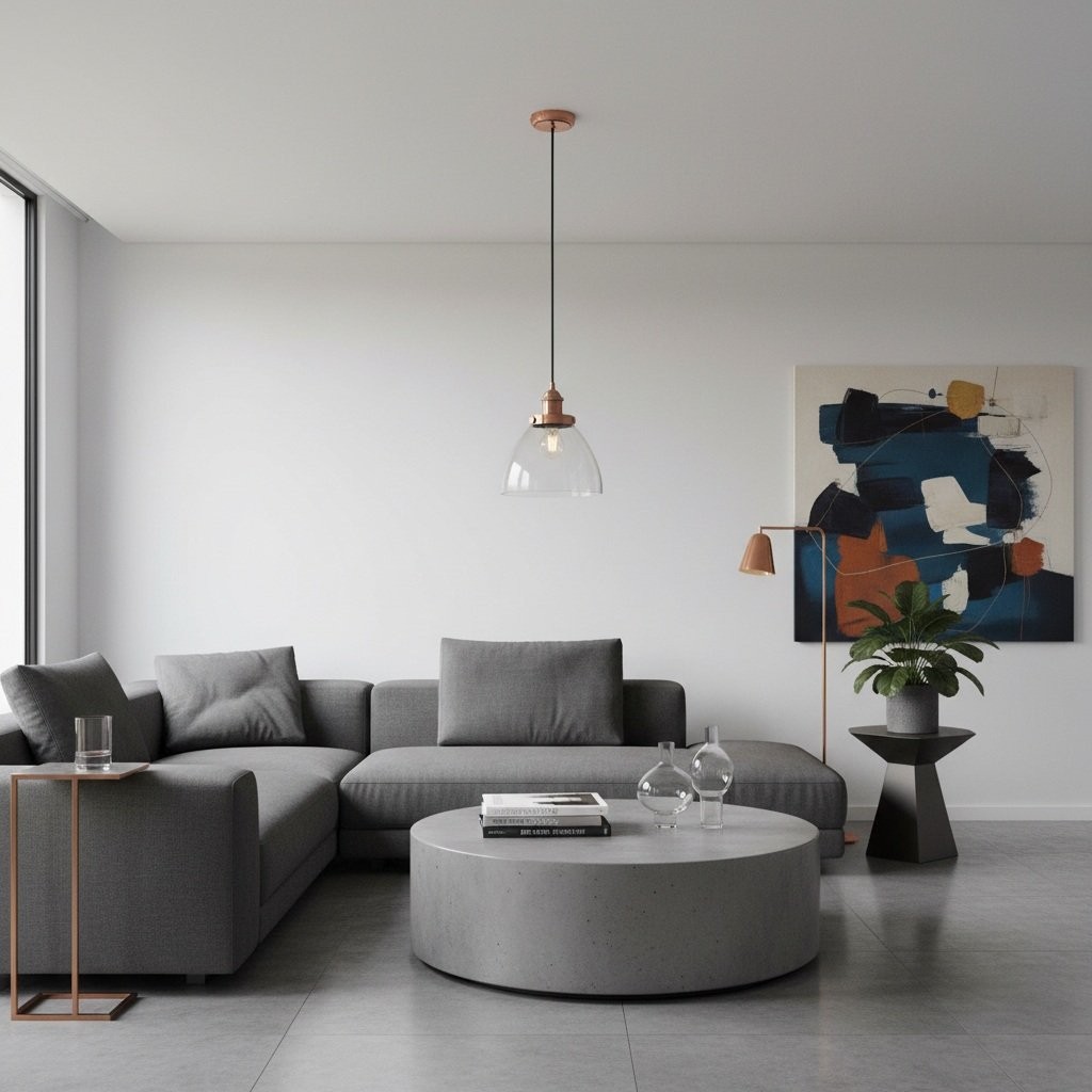 Novera Art Deco Dome hanglamp met in hoogte verstelbare glazen kap - Woonkamer HL2207
