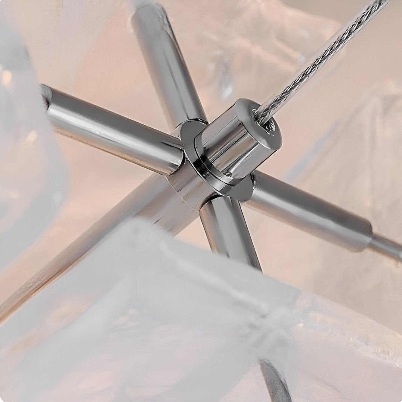 Italiaanse lichtwolk glazen kroonluchter HL1217