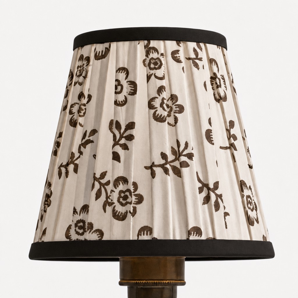 Vintage Cottaloy wandlamp met gebogen arm en stoffen bekleding voor de woonkamer of slaapkamer HL3579