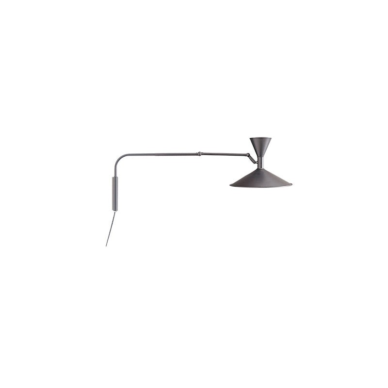Marseille zwenkarm wandlamp met stekker HL3276