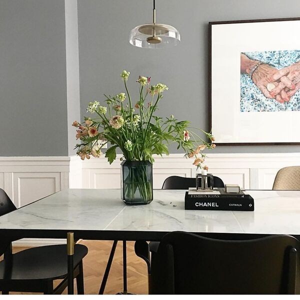 Blossi Ronde Glas Hanglamp Eettafel