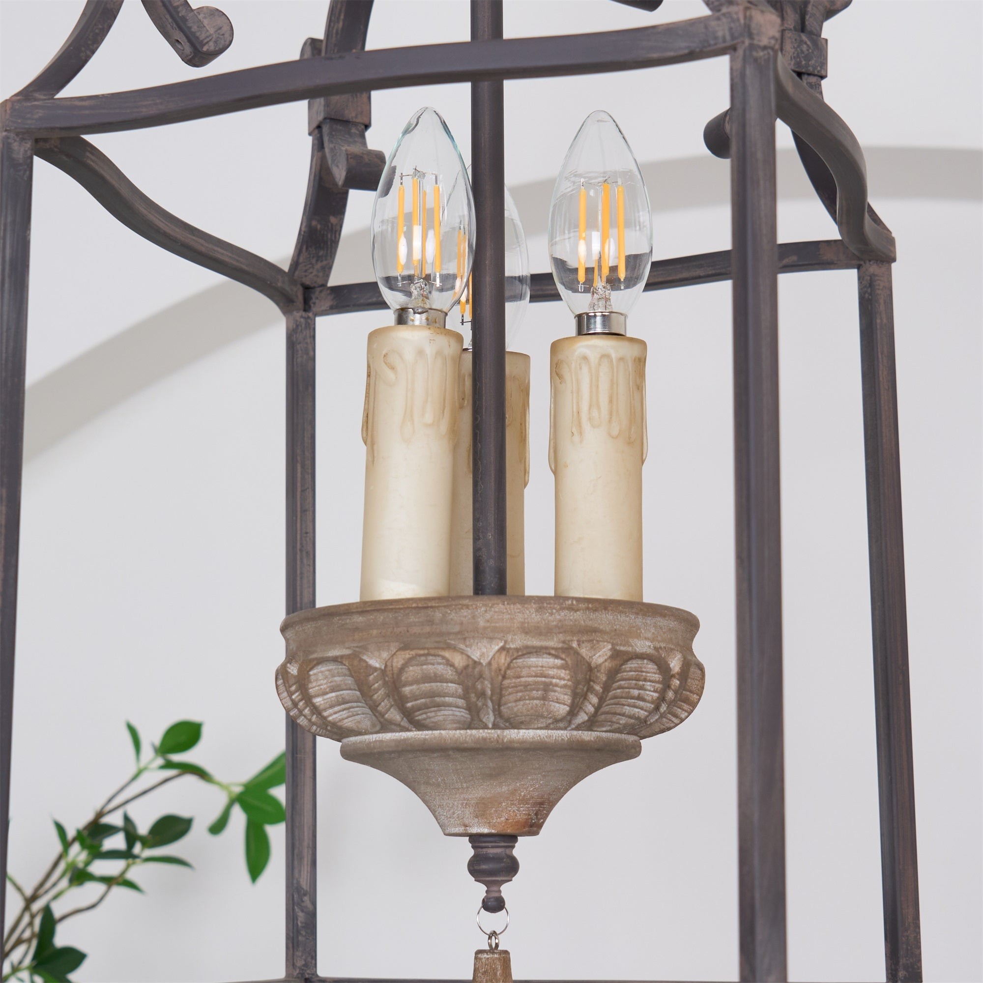 Traditionele kroonluchter in vogelkooi-vorm HL3078