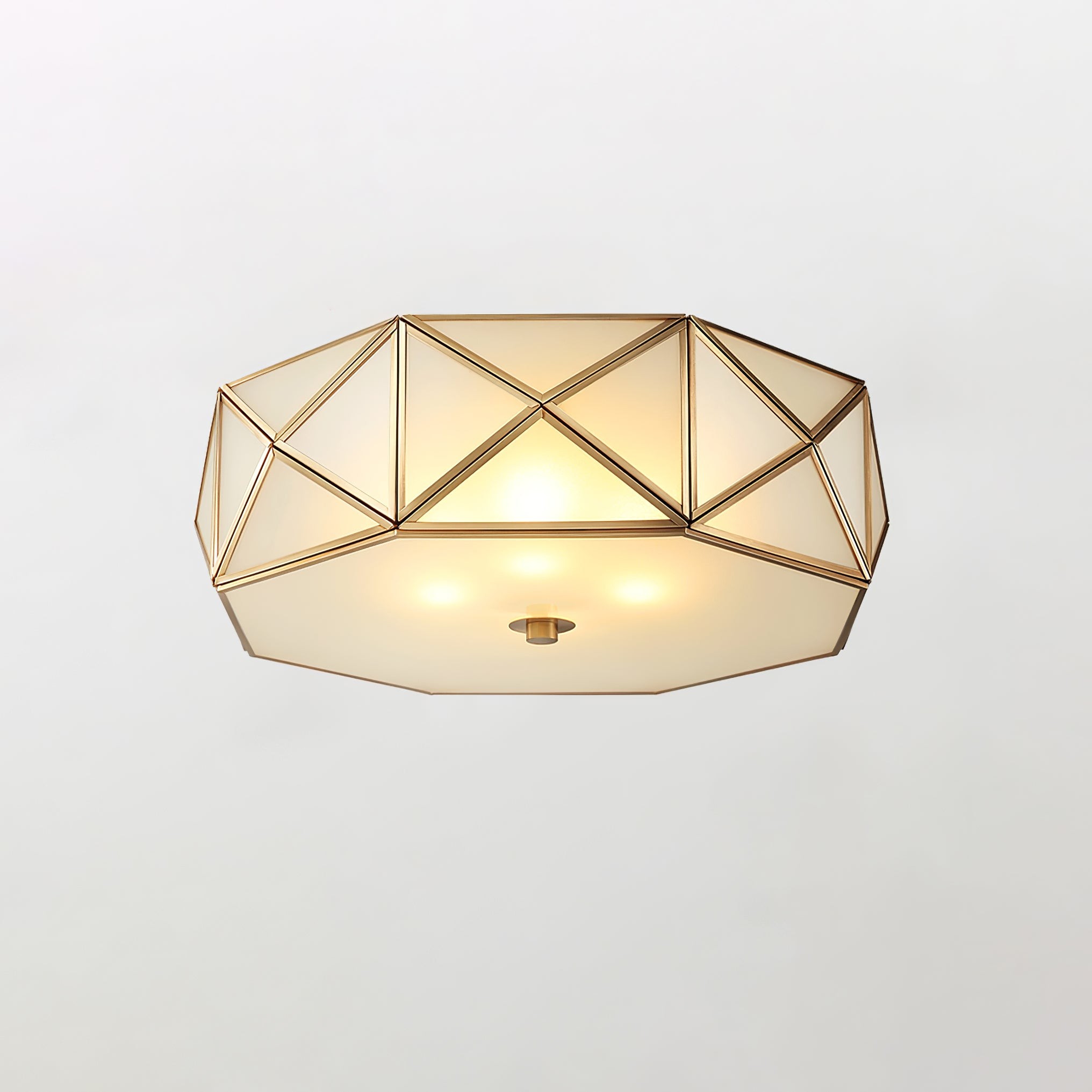 Geometrisch gevormde plafondlamp HL526