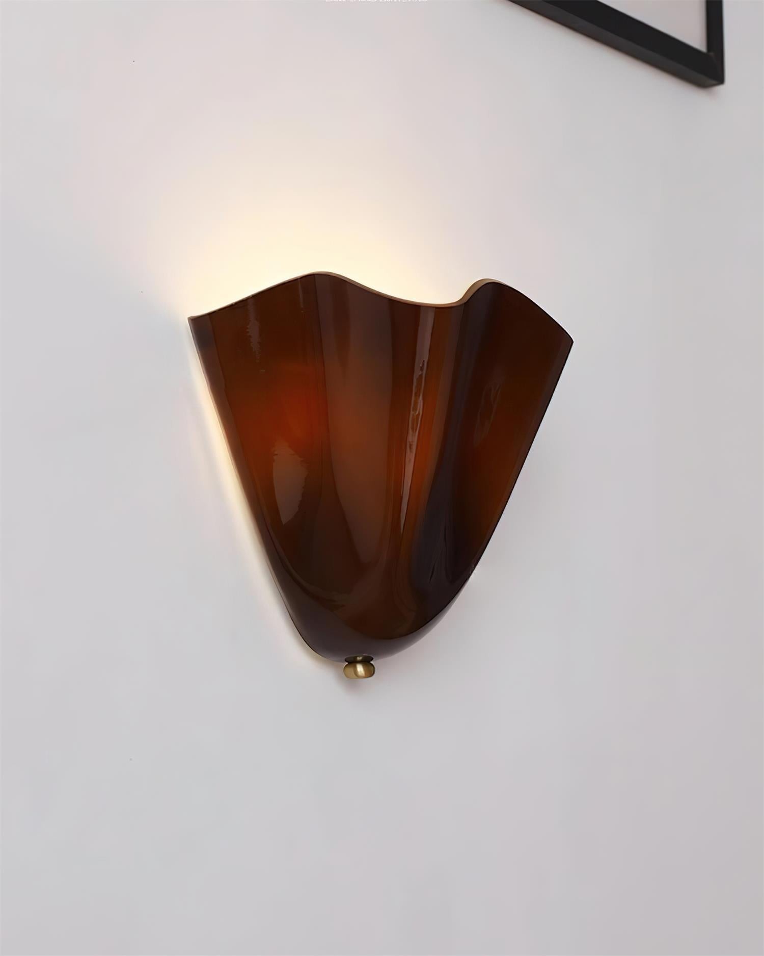 Bellina moderne wandlamp - Artisanaal glas Vera lamp voor interieurdecoratie HL1643