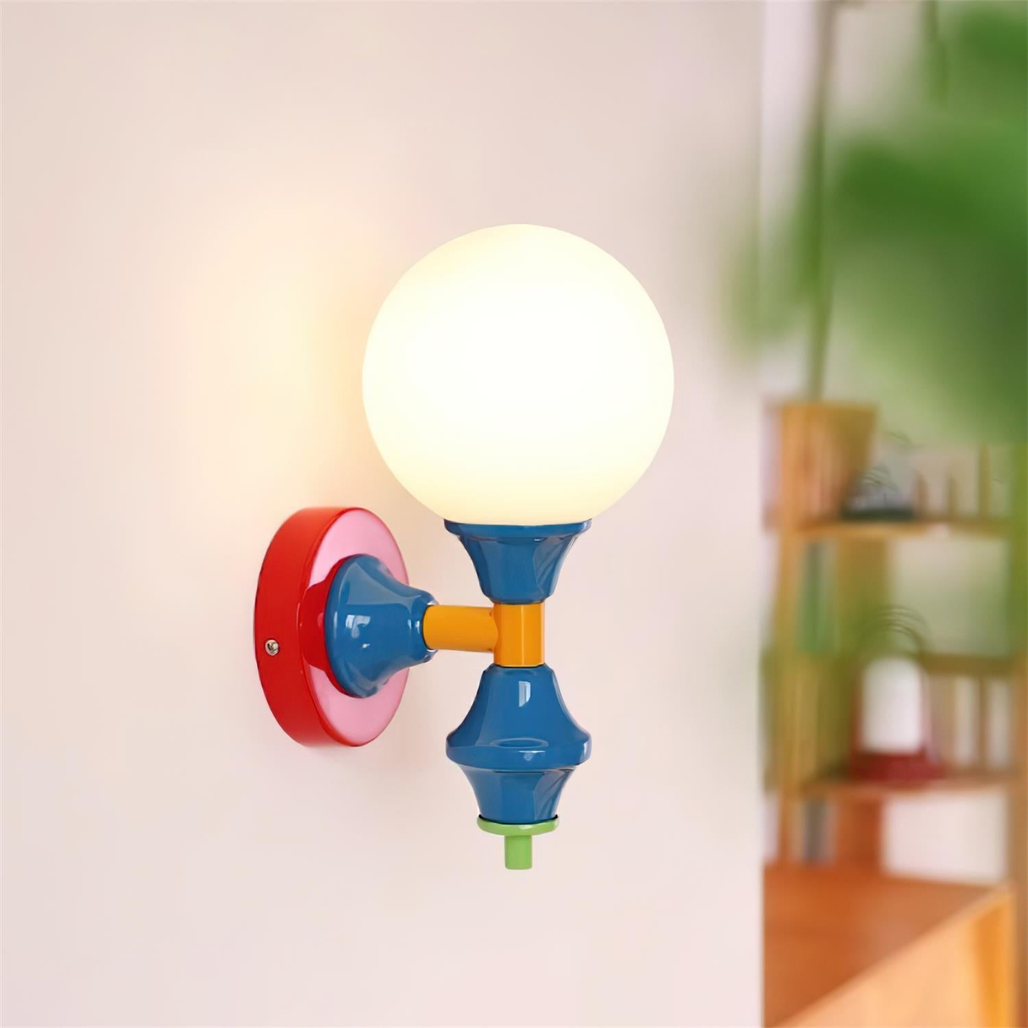 Franse Stijl Gekleurde Wandlamp HL370