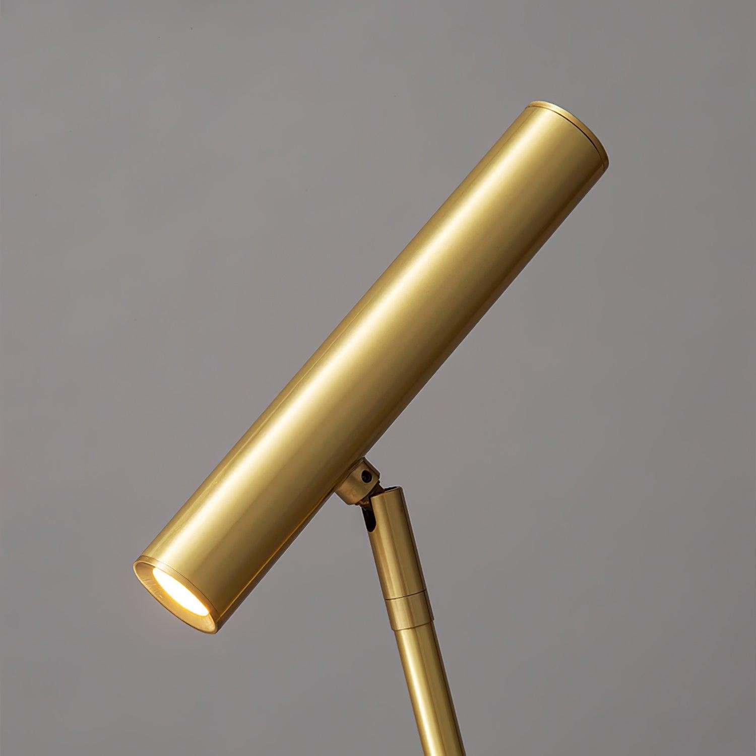 Moderne minimalistische messing verstelbare LED vloerlamp HL882