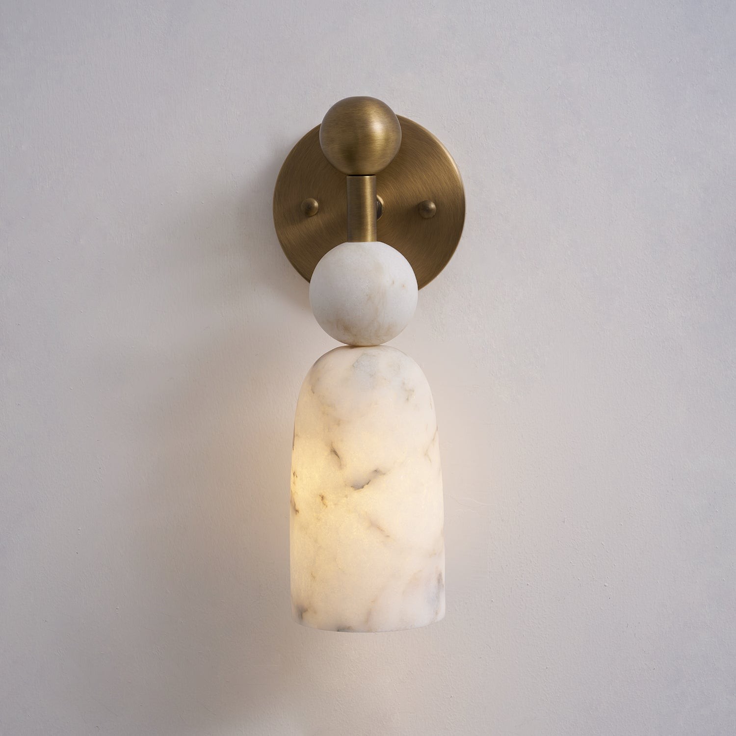 Flume Alabaster wandlamp HL3318