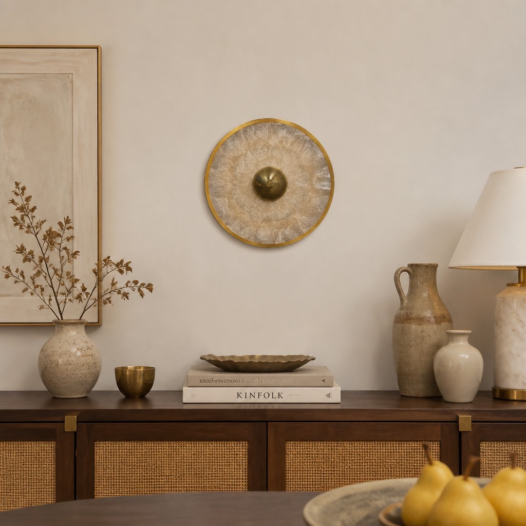 Shellure Nordic Shell wandlamp - elegante lamp met patroon voor de woonkamer HL3559