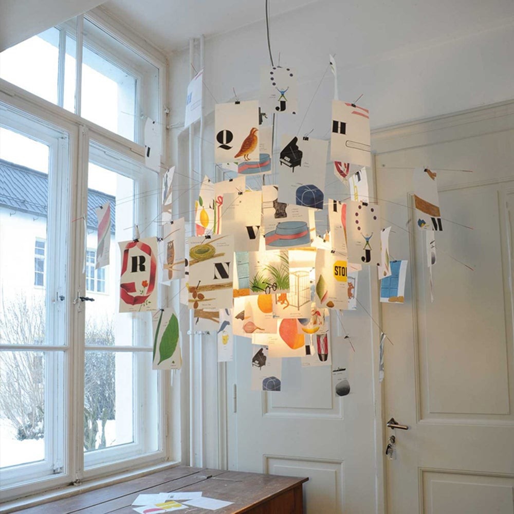 Renée Creatieve Schilderij Hanglamp Art Deco Slaapkamer Woonkamer HL1409