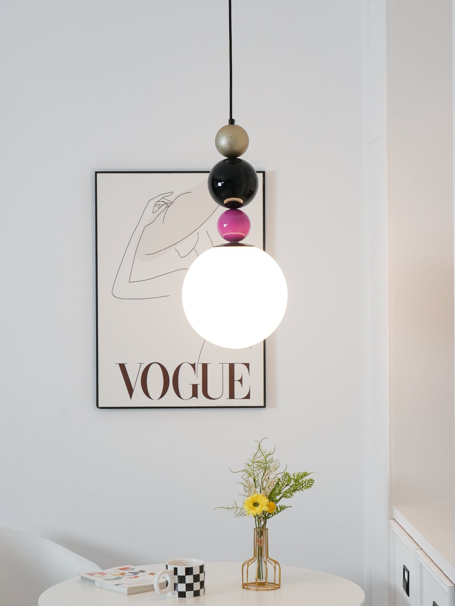 Moderne Kalebas Bol Hanglamp HL725