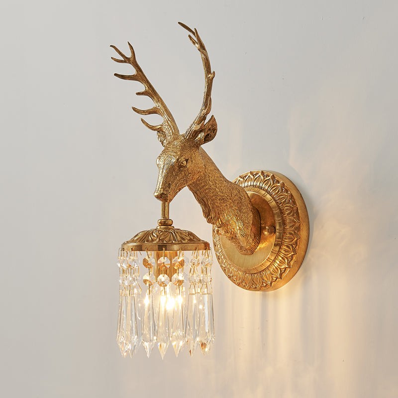 Wandlamp met geweikristal HL3293