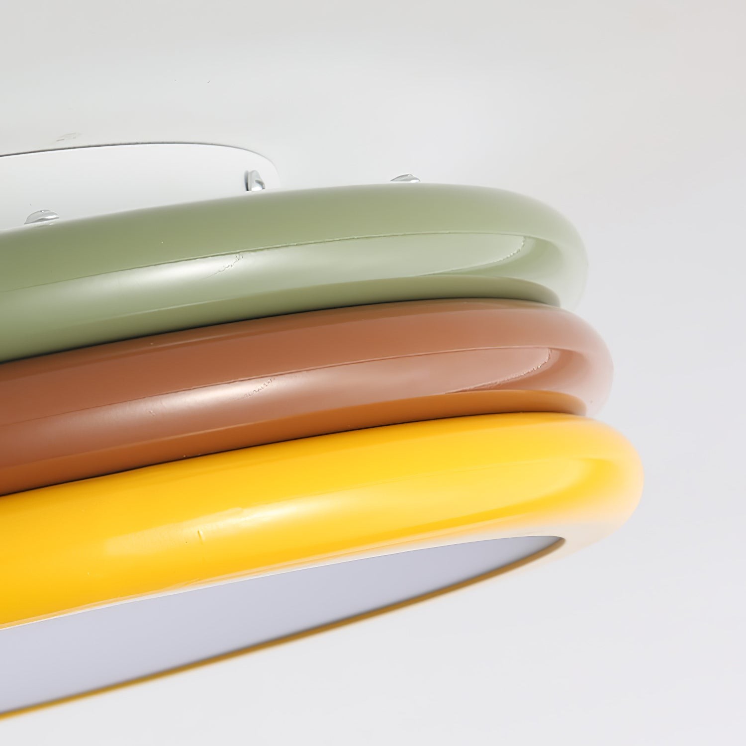 Scandinavische eenvoudige kleurrijke plafondlamp van acryl voor slaapkamer HL486