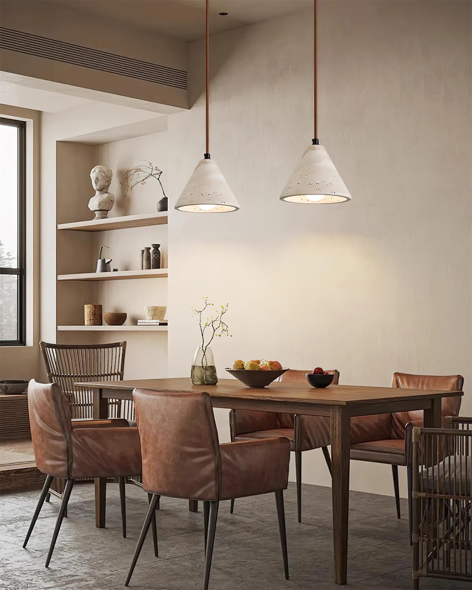 Travertijn Conische Hanglamp HL440