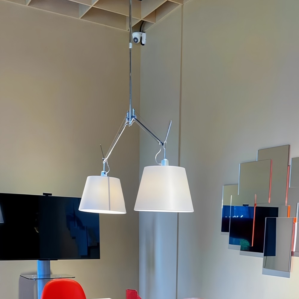 Plafondlamp Met Aluminium Zwenkarm - Moderne Industriële Lamp HL1061