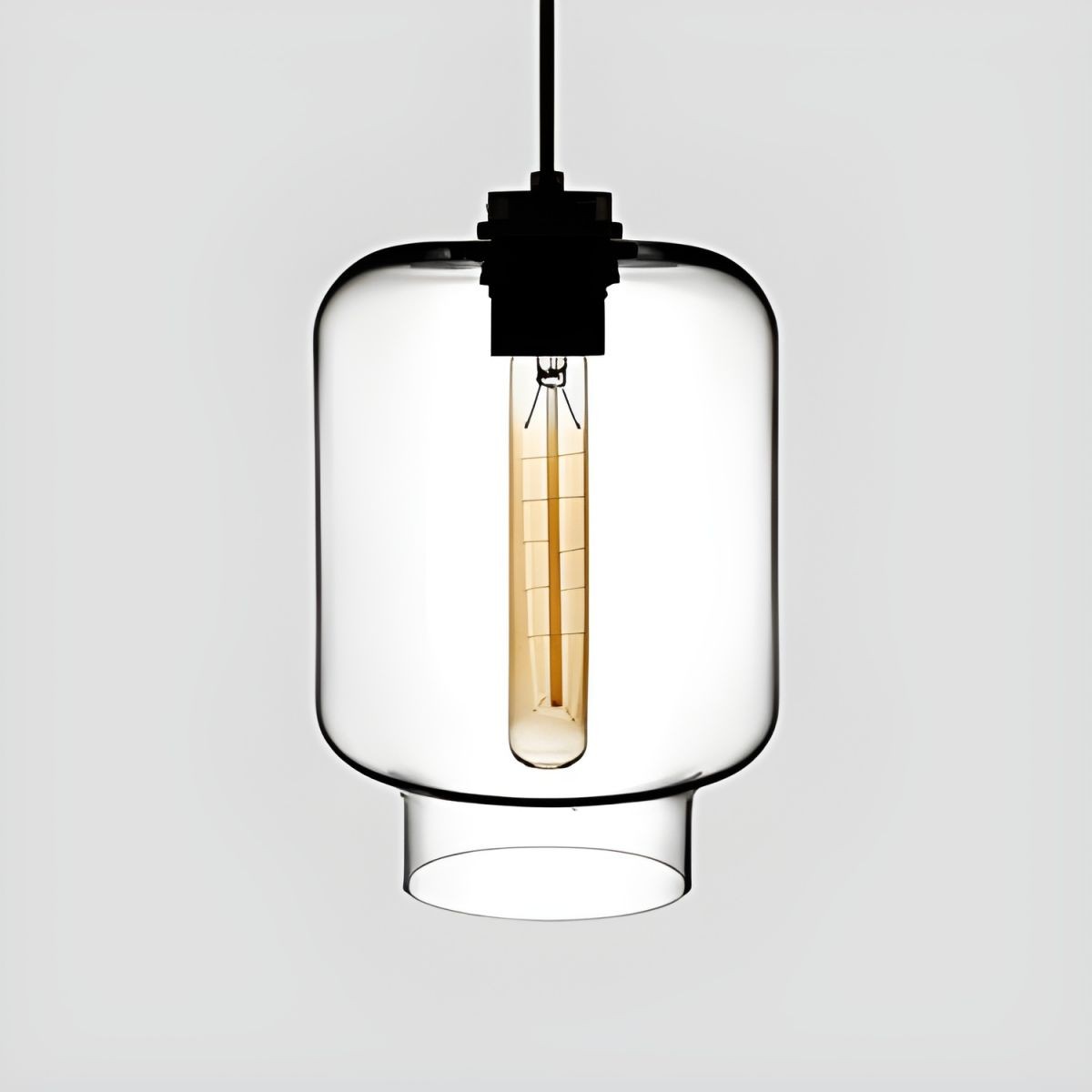 Hanglamp in de Crystalline-serie - Geblazen Glas Veelkleurige Glazen Hanglamp HL1056