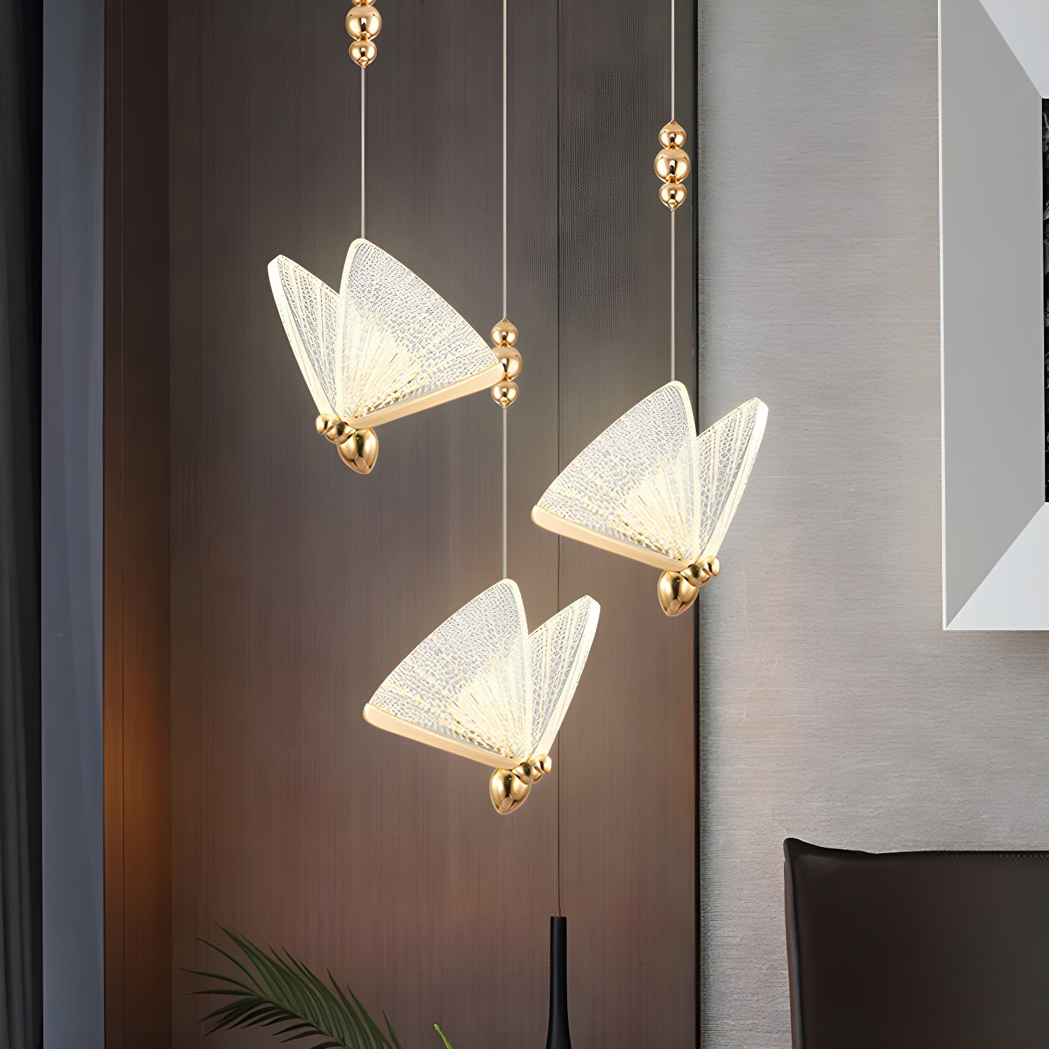 Moderne stijl vlindervormige hanglamp HL91