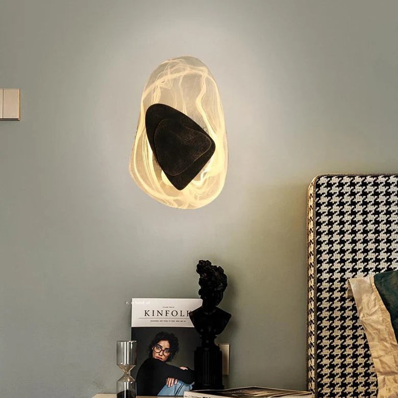 Water Ripple Sculpturale Wandlamp HL1255