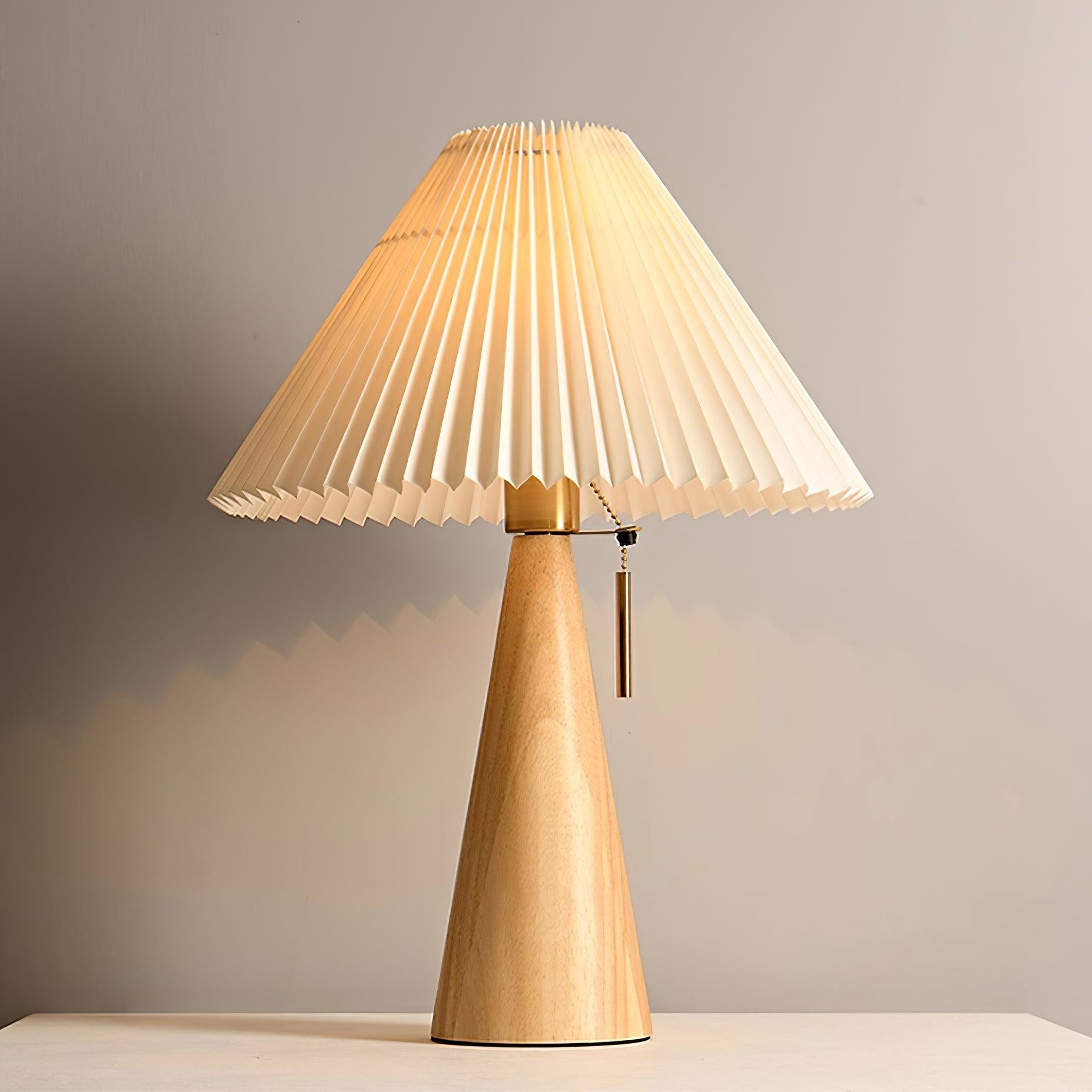 Mode Vintage Houten Tafellamp HL548