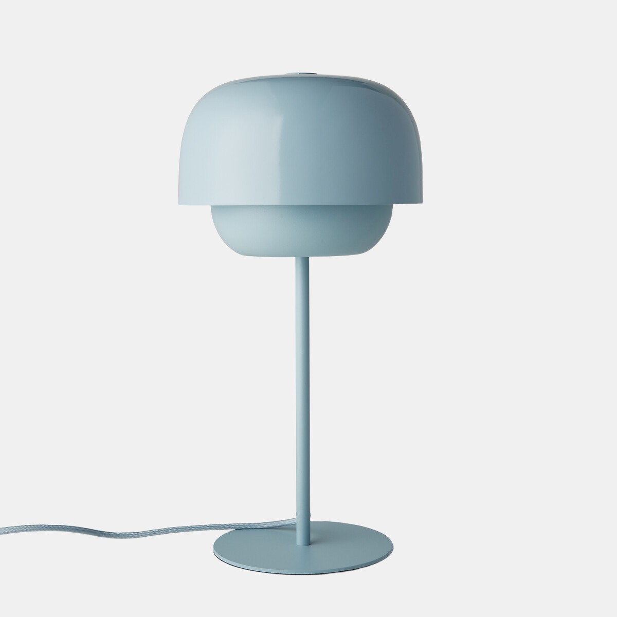 Clinco Tafellamp met Ronde Kap - Moderne Metalen Sfeerlamp voor Bureau en Nachtkastje HL1776