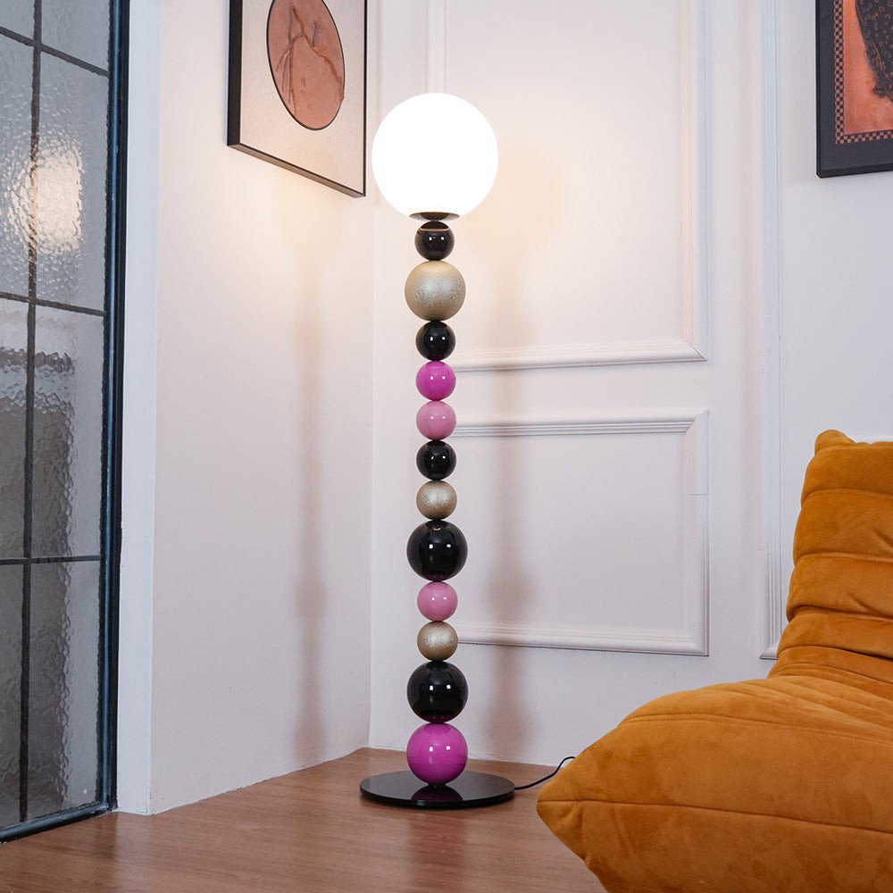 Moderne kalebasbal vloerlamp HL722