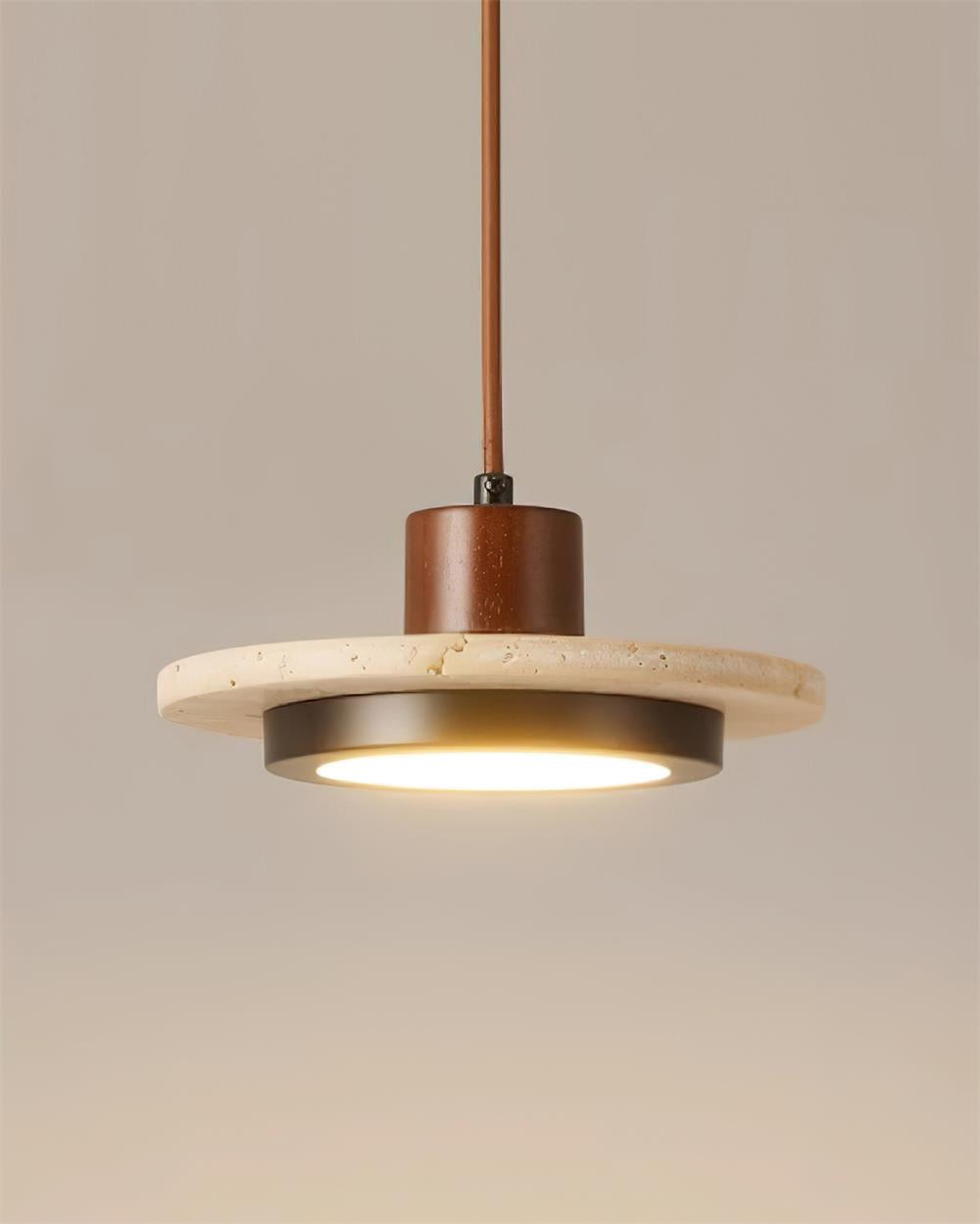 Creatieve Retro Regular Disc LED Hanglamp HL545