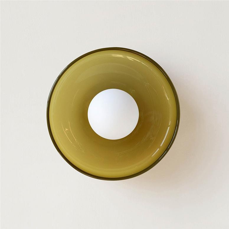 Morandi Glazen Schijf Orb Plafondlamp Wandlamp HL158