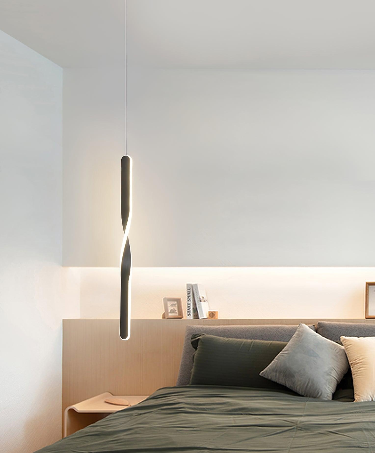 Nordic lineaire lange hanglamp HL729