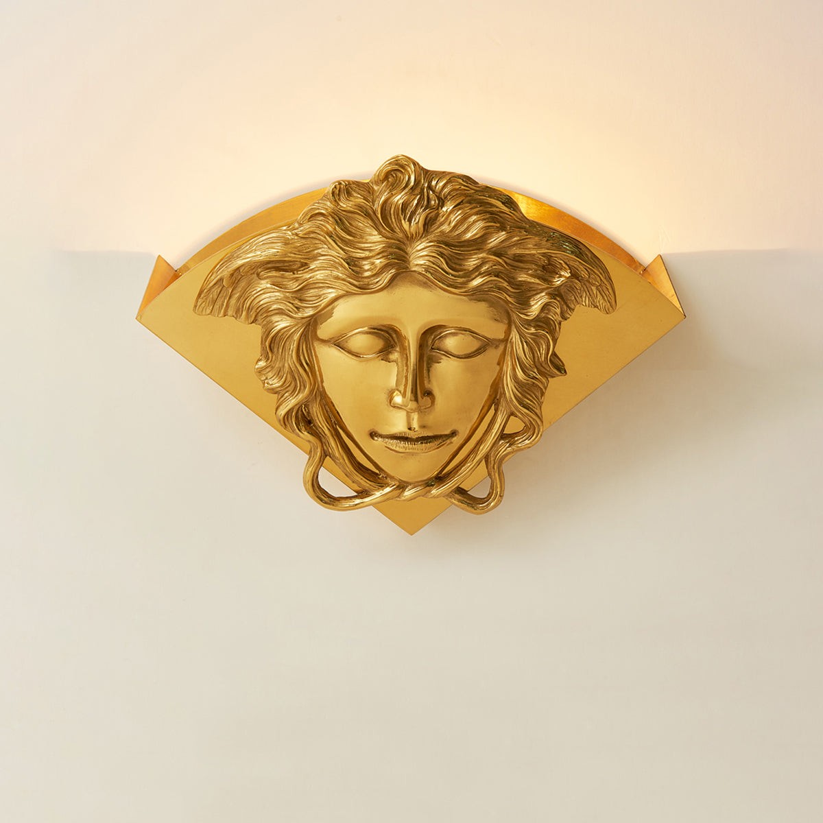 Sfinx messing wandlamp HL3297
