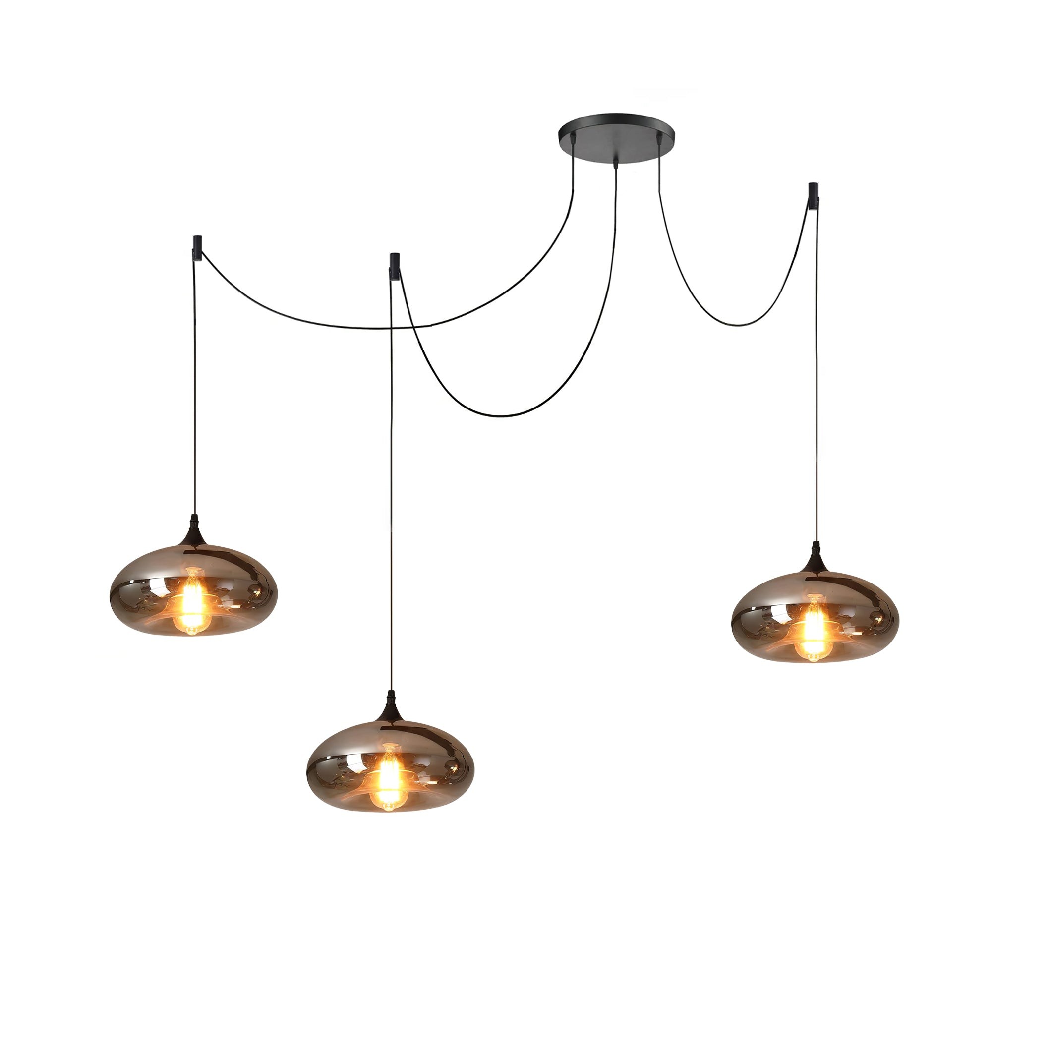 Flesvormige hanglamp HL2916
