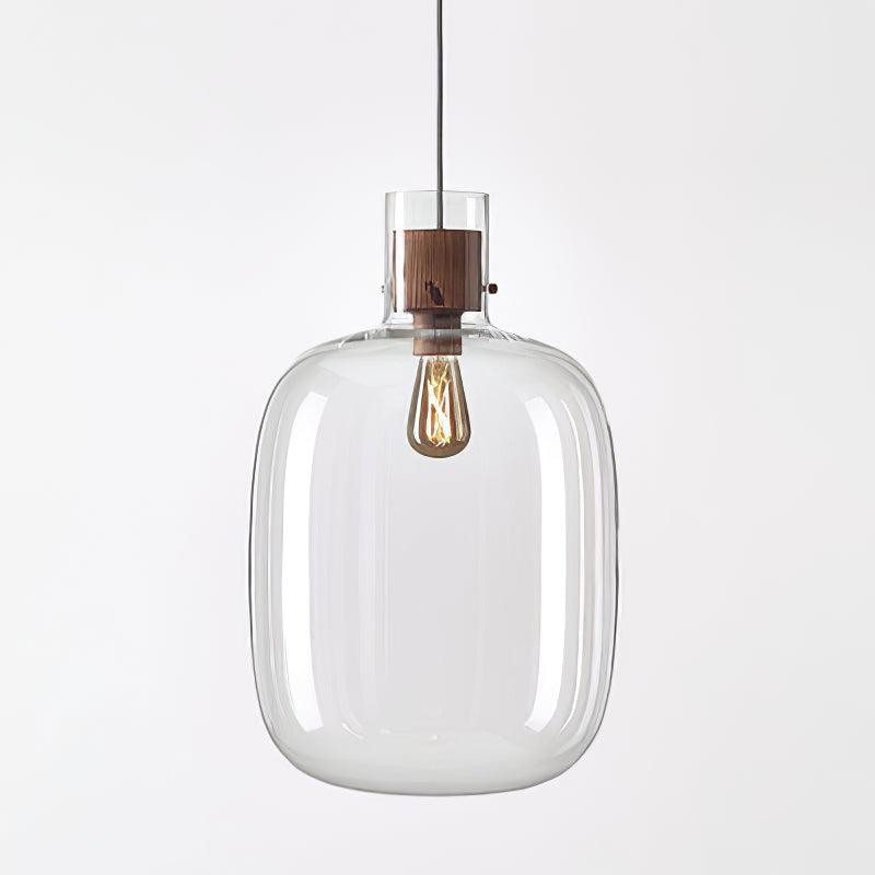 Nordic Minimalistische Luxe Persoonlijkheid Glazen Hanglamp HL406