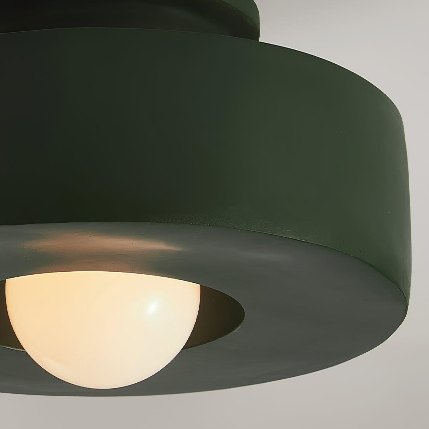 Nordic Round Disc Resin Plafondlamp HL289