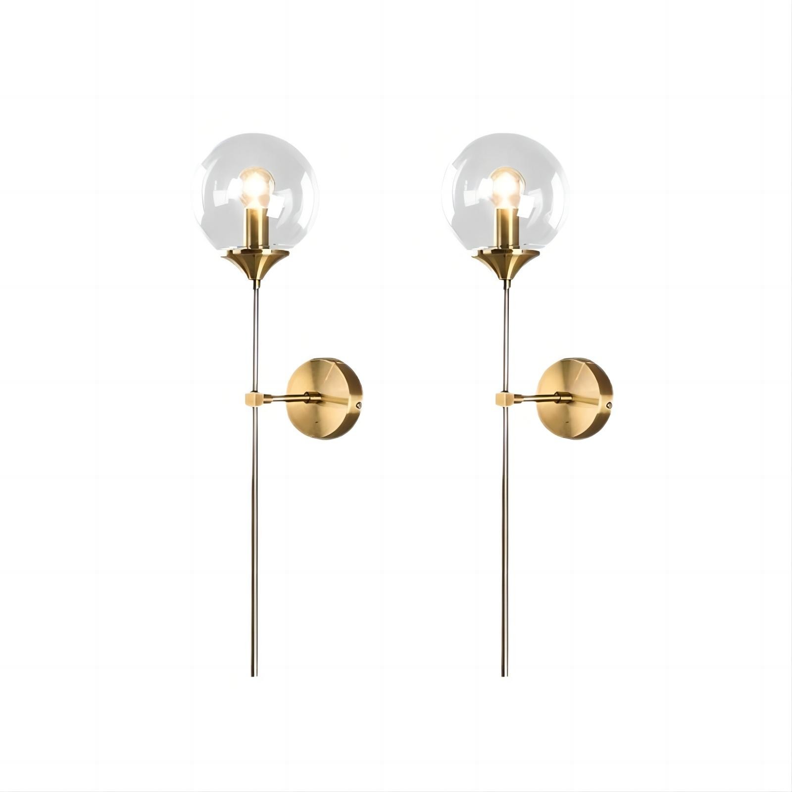Nordic Glazen Bollen Magische Bonen Wandlamp Voor Binnen HL65