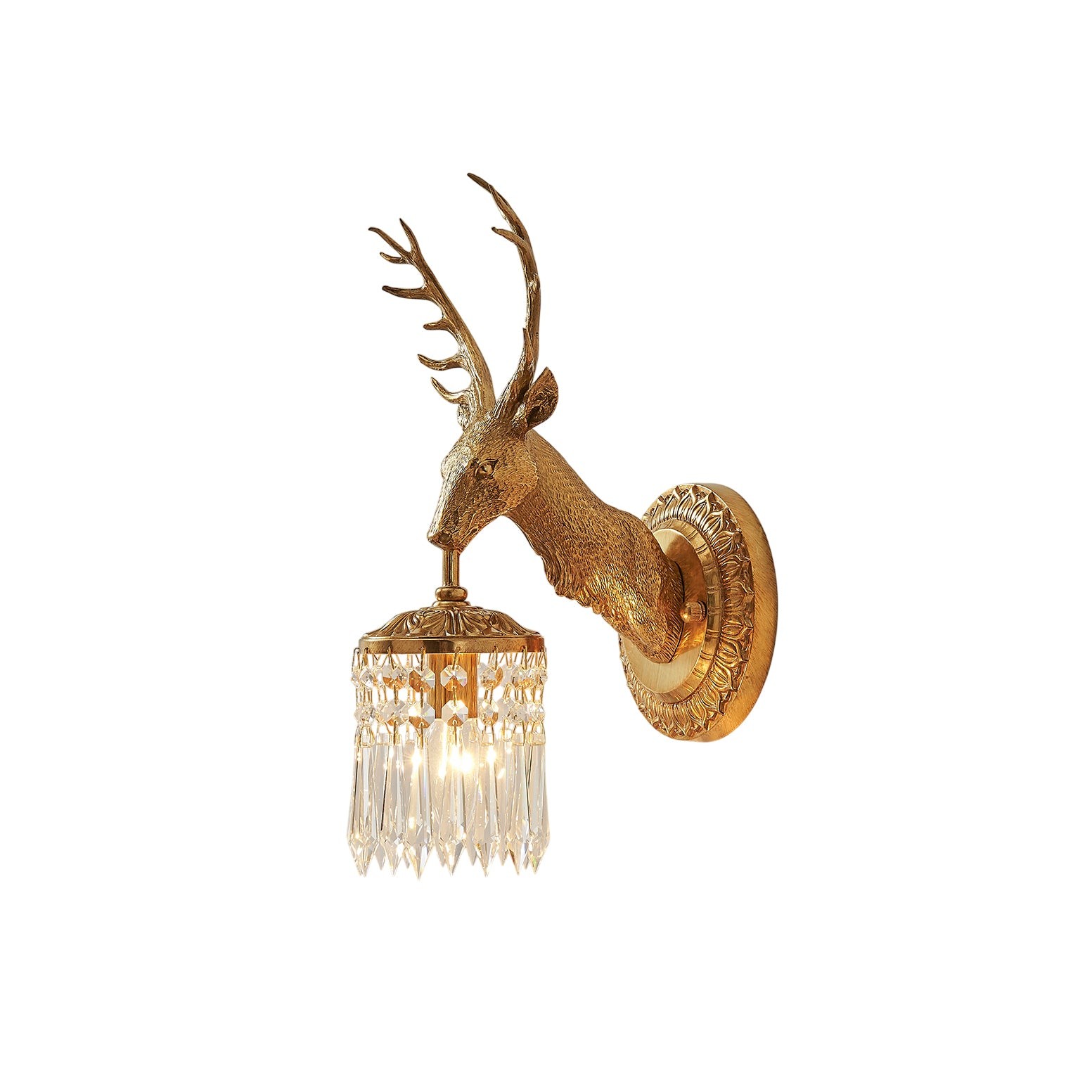 Wandlamp met geweikristal HL3293
