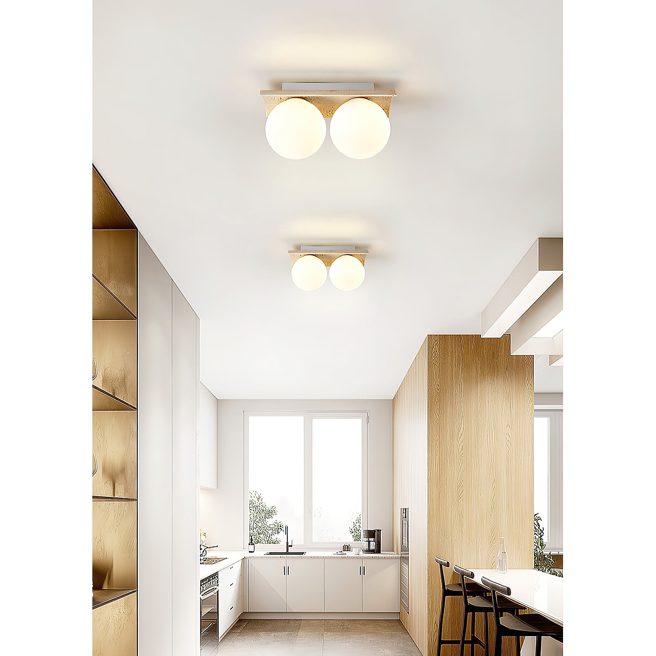 Bianca Globe Plafondlamp HL3242