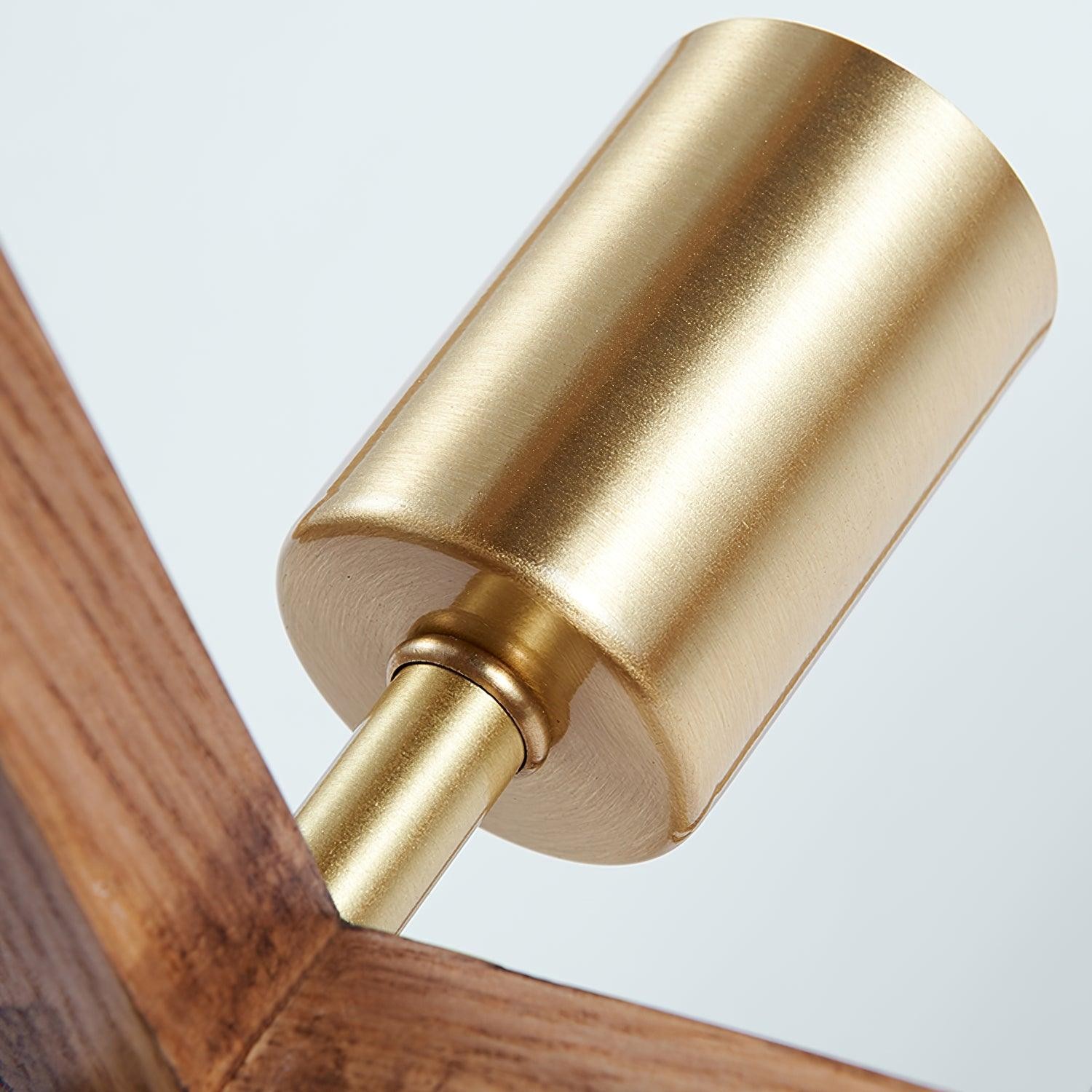Vintage Wabi-stijl vloerlamp HL443
