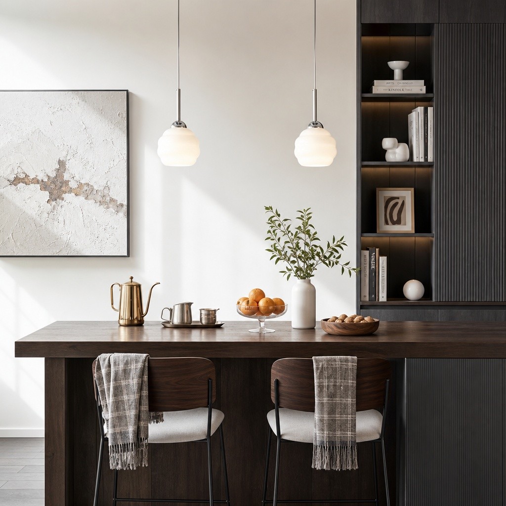 Mallew Vintage Glazen Hanglamp - Honingraatvormig ontwerp voor Slaapkamer of Hal HL3567