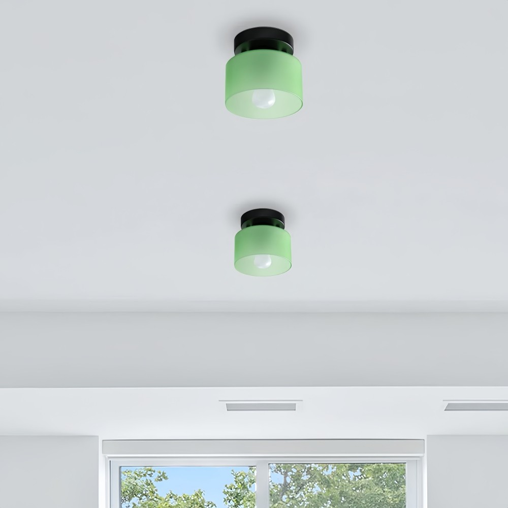 Bauhaus Kleurrijke Plafondlamp - Glazen Design Voor Elke Kamer HL1045