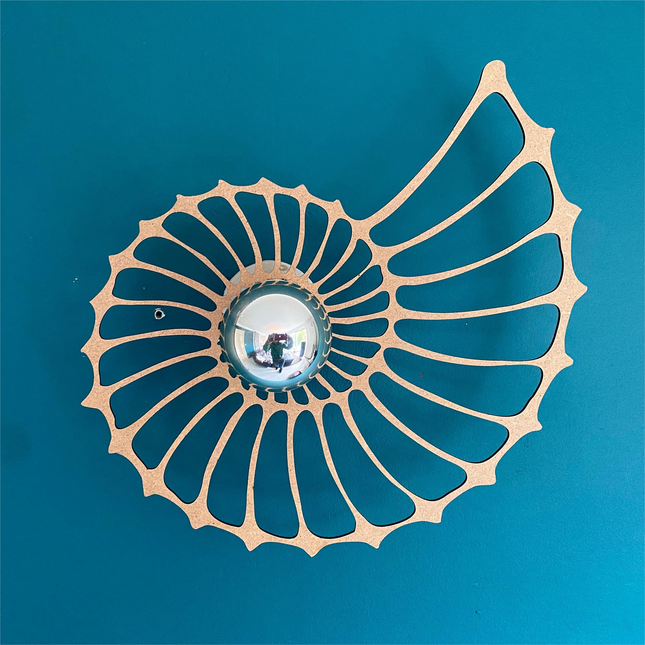Nautilus Shell Design Decoratieve Wandlamp HL208