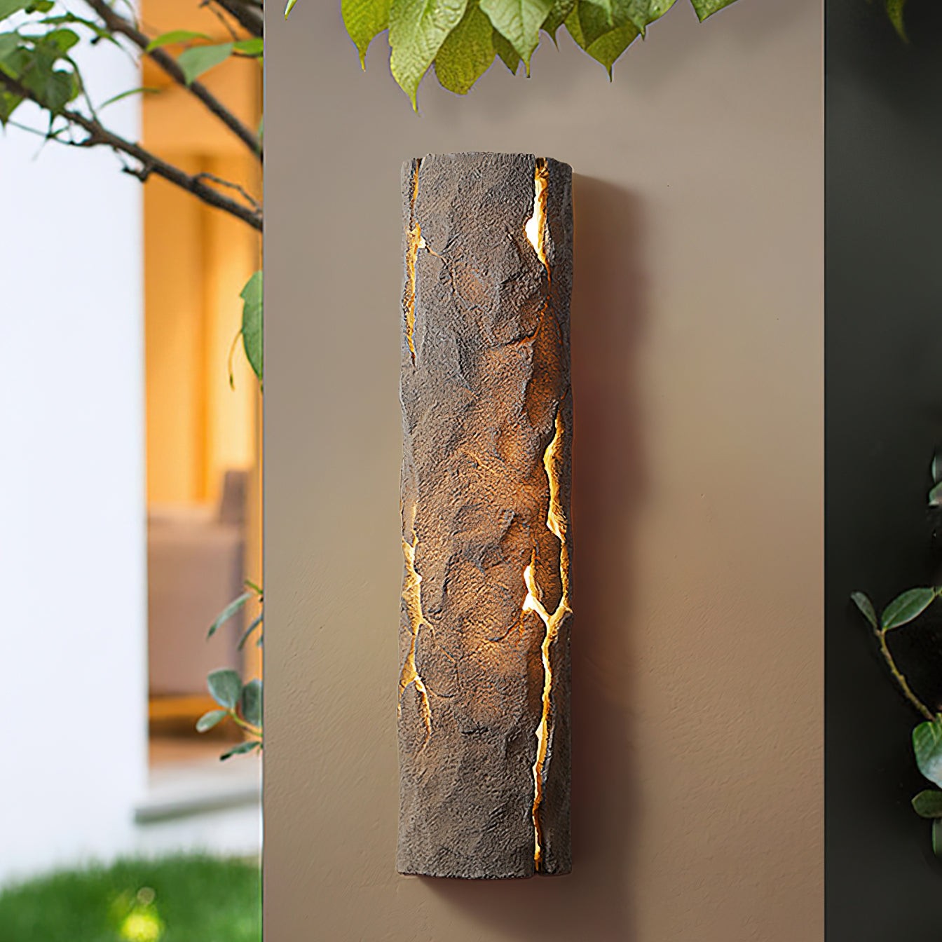Stenen buitenwandlamp HL1185