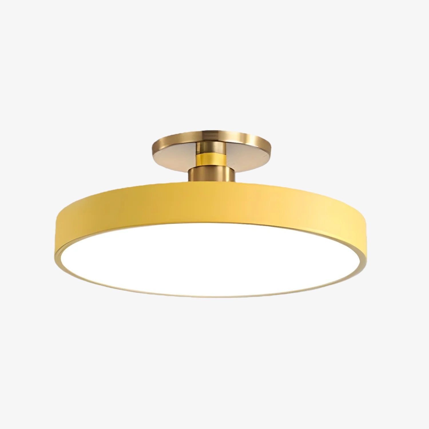 Ceilivon Plafondlamp met brede diffuser, vlakke montage - Moderne stijl voor de woonkamer HL2313