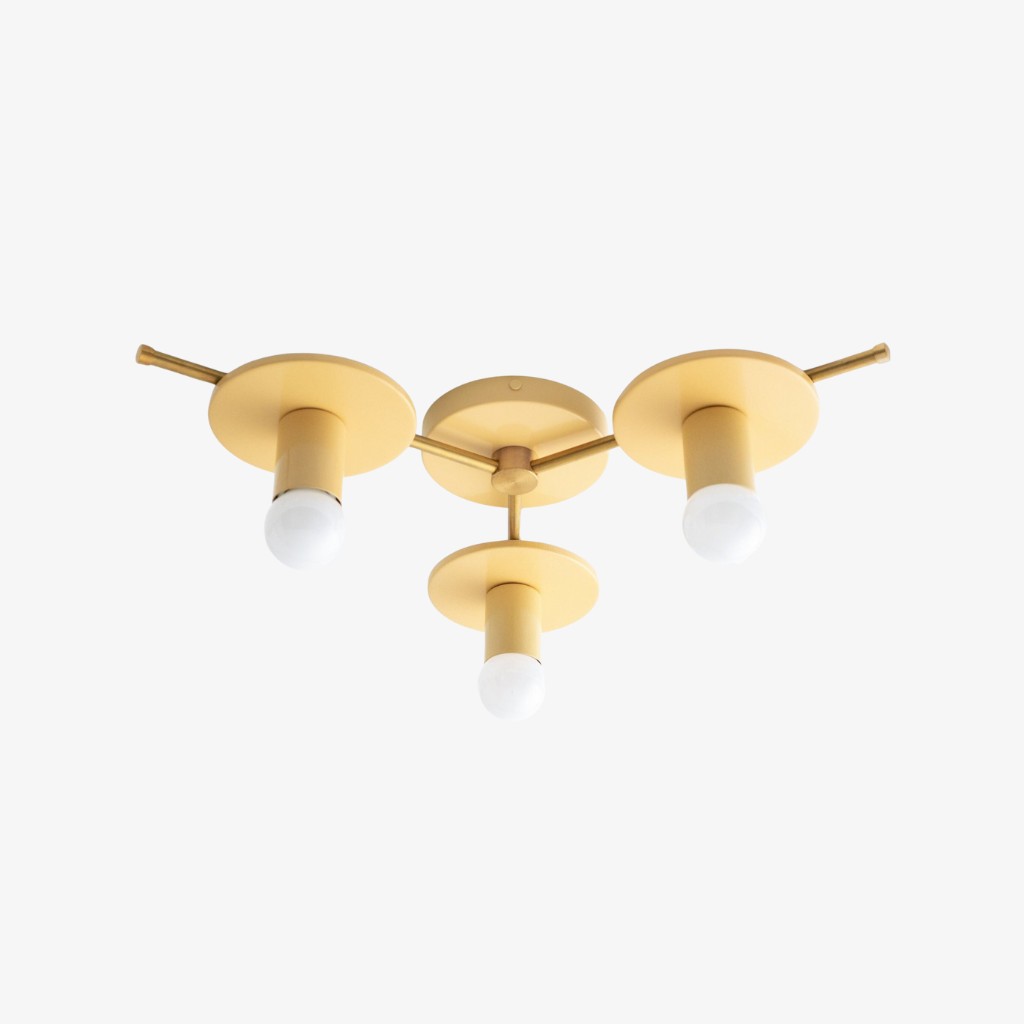 Radiro Globe Kleurrijke Plafondlamp - 3 Lichts Minimalistisch Armatuur HL1657