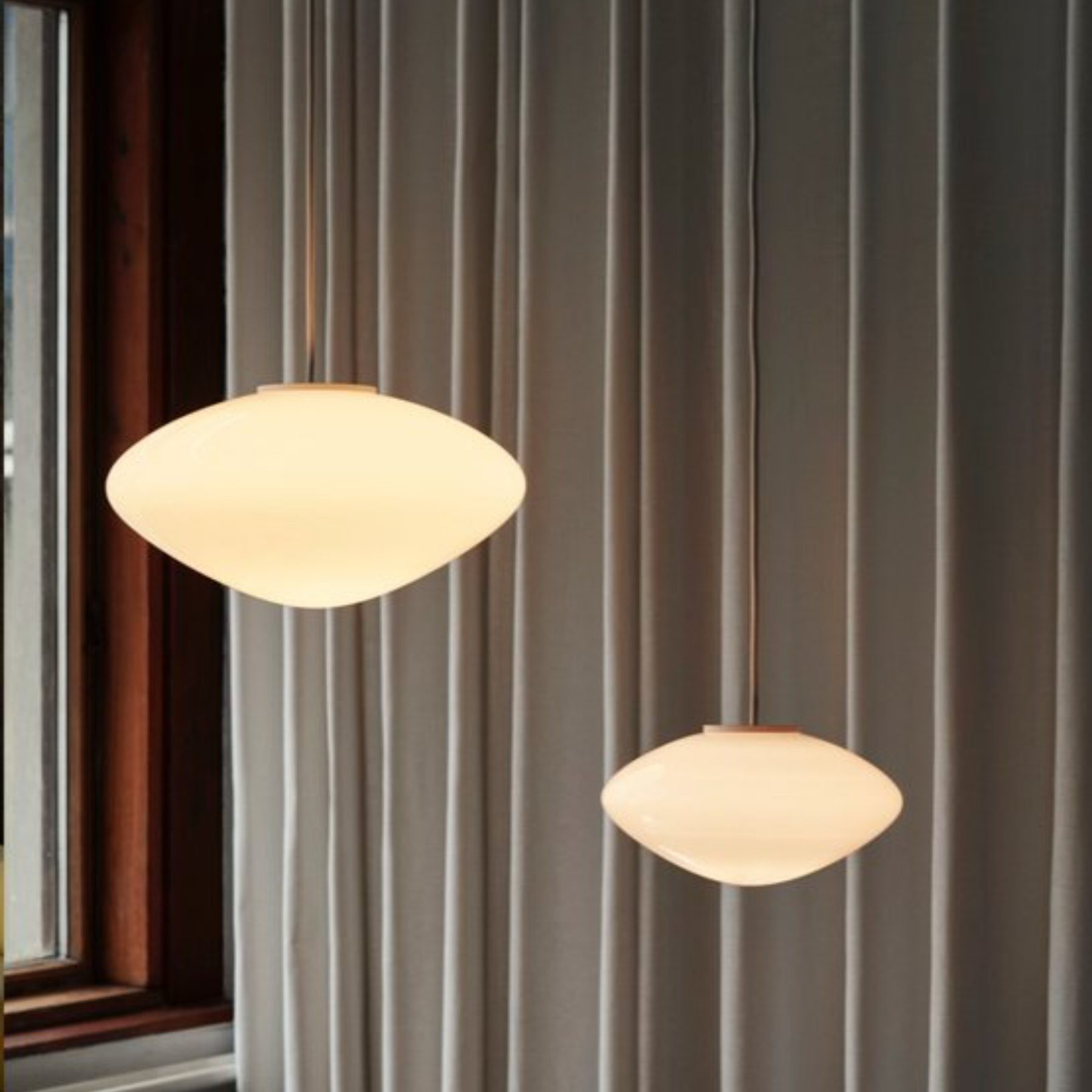 Deens Design Creatieve Opaal Glazen Hanglamp HL325