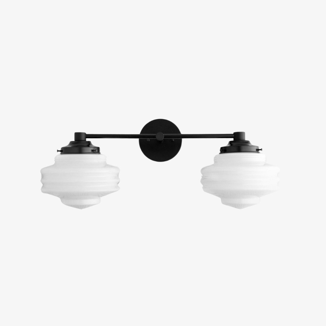 Geotower Glazen Moderne Wandlamp - Glazen Bollamp - Elegante Armatuur HL1701