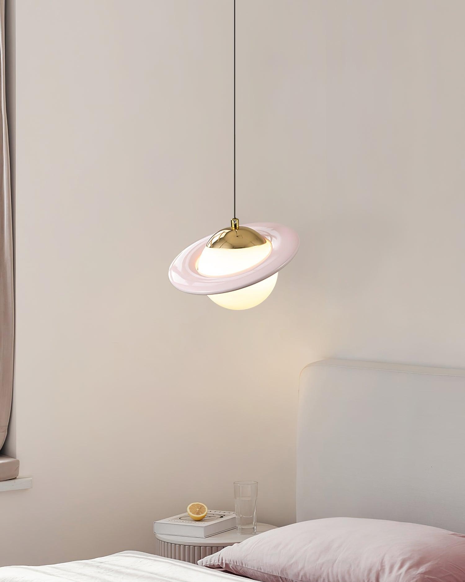 Romantische Saturnus Planeet Hanglamp voor Slaapkamer HL749