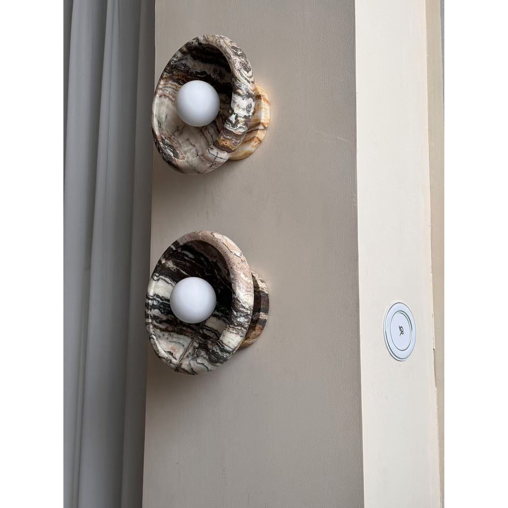 Piedra marmeren wandlamp HL3125